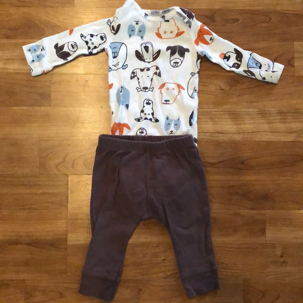 Carter’s Dogs Matching Sets Brown Color 6M